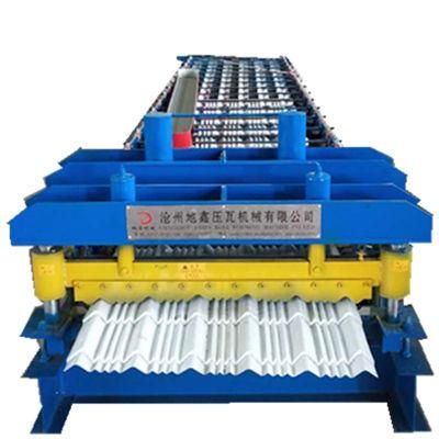 Dx 840 Galvanized Galzed Tile Metal Steel Sheet Roll Forming Machine