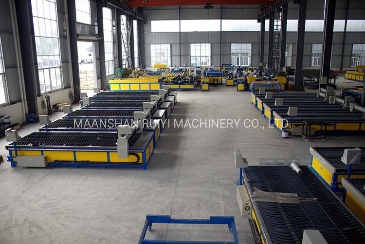 Square Duct Round Circle Tube Pipe CNC Plasma Cutting Cutter Machine