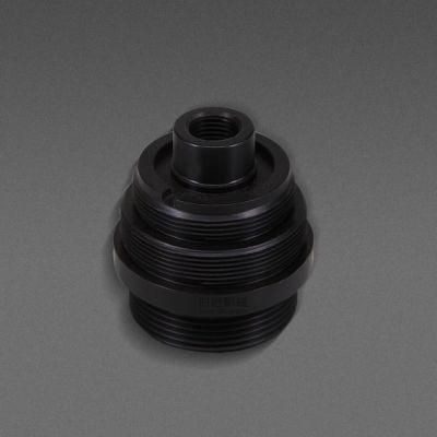 CNC Precision Plastics Parts---POM Adapter Sleeve for Sewage Treatment