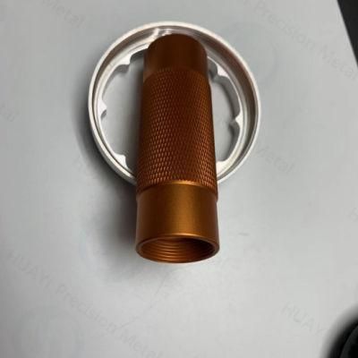 Copper Brass High Precision CNC Knurling Thread Parts for Robot