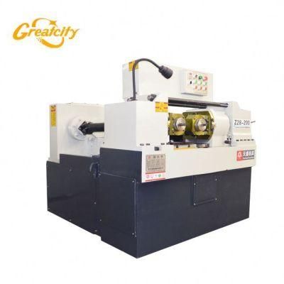 New Style Factory Supply Rebar Screw Thread Rolling Machine Z28-200 Uesd for Processing 5-65mm Diameter