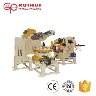 Three-in-One Decoiler Straightener Feeder Has Stable Feeding Performance, Saves Space and Is Easy to Understand
