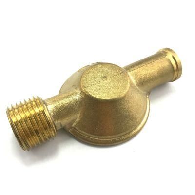 OEM Precision CNC Machining Brass Parts of Tee Joint