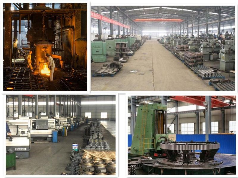 Machining Service Ductile Cast Iron/Grey Iron/Stainless Steel Investment Sand Casting Machinery Parts with ISO9001: 2015