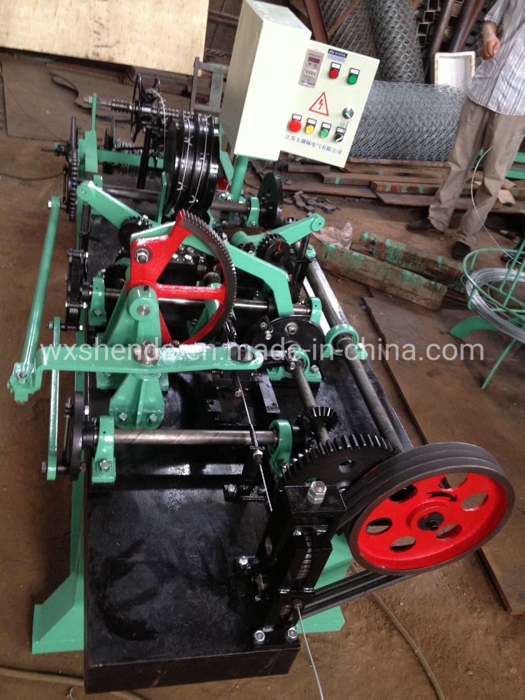 High Quality Fast Delivery Barbed Wire Making Machine for Srilanka/Cameroon/Nigeria