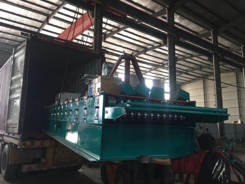 PLC Control Corrugated Double Deck Layer Roll Forming Machine