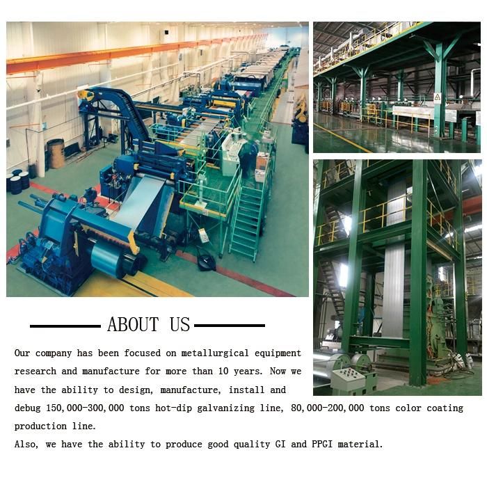 Steel / Iron Hot DIP Galvanizing Production Line/Machine