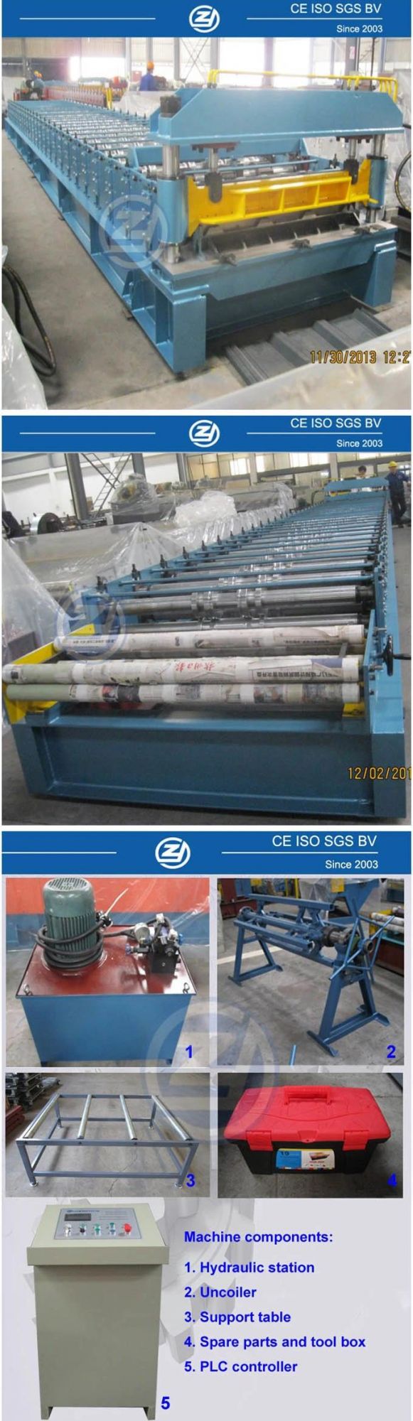Steel Roof Roll Forming Machine