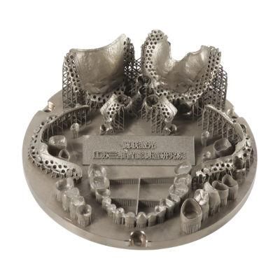 Dental Crowns and Bridges Printed by Metal 3D Printer