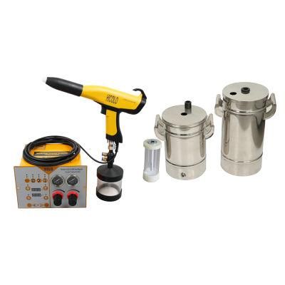 Colo 800 Testing Powder Coating Spray Gun with Portable Hopper