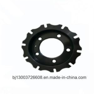 Black Anodized Aluminum Rotor Cap CNC Machining Parts