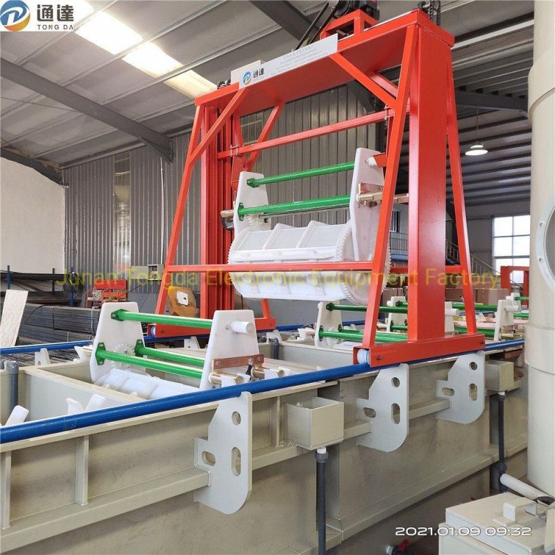 Junan Tongda Semi Automatic Barrel Plating Machine for Zinc/Nickel/Tin/Copper Plating Electroplating Machine Electroplating Equipment