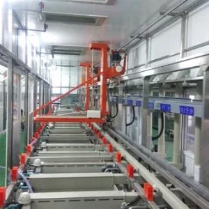 Rack Plating Processing Line Chrome Plating