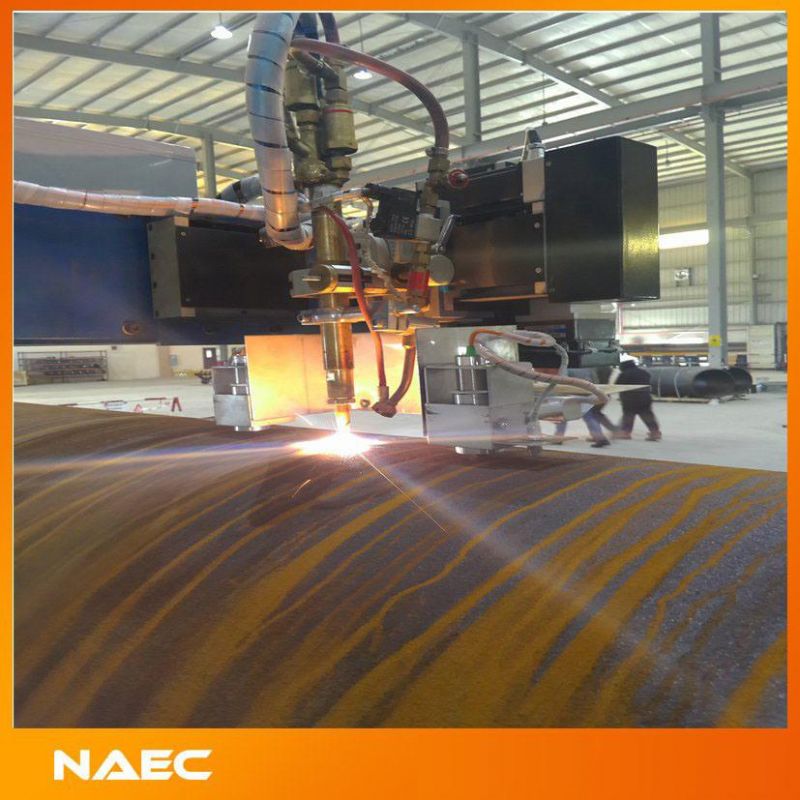 Five-Axis CNC Flame/ Plasma 24-60" Pipe Cutting/ Profiling Machine