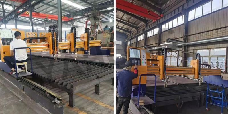 CNC Plasma Cutting Machines for Sheet Metal with 200A Plasma Source