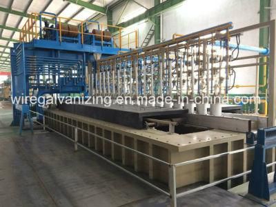 Galfan Coated Steel Wire Making Production Line
