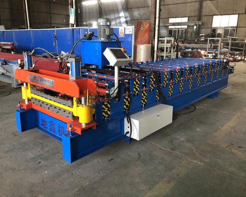 Save Space Double Layer Industrial Roofing Roll Forming Machine