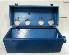 Powder Coated Metal Stamping for Filter Assebmly