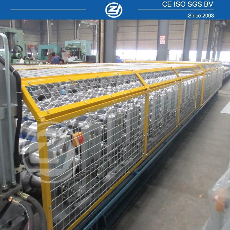 1250 Galvanized Steel PPGI Trapezoidal Metal Roofing Sheet Roll Forming Machine Design Manufacture