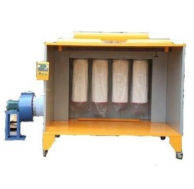 Factory Price Manual Batch Powder Coating Spray Booth