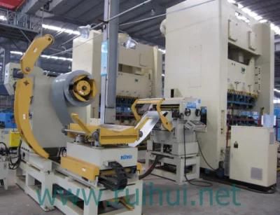 Coil Sheet Automatic Feeder with Straightener Use in Press Line Help to Making Electric Parts