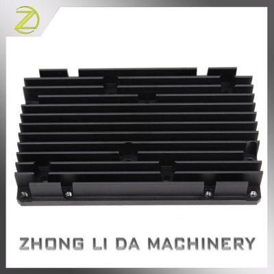 Extruded CNC Milling Aluminum Heat Sink with Anodized Surface