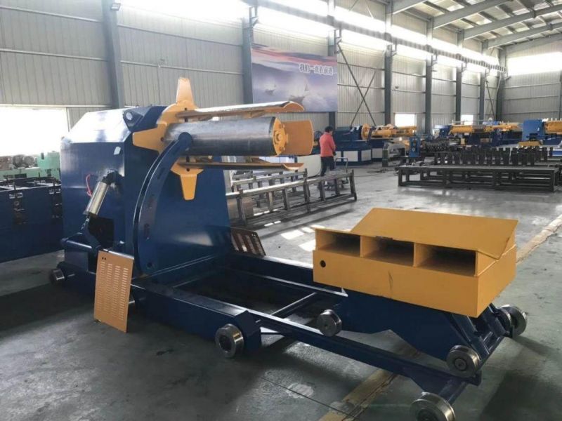 5t Hydraulic Automatic Steel Sheet Decoiler /Hydraulic Decoiler Machinery