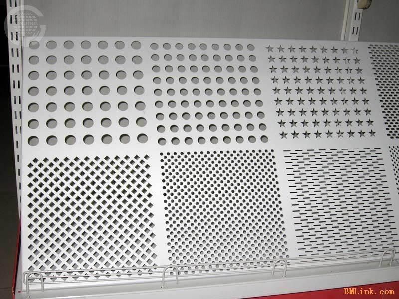 PLC Metal Sheet Hole Pouching Perforated Machine