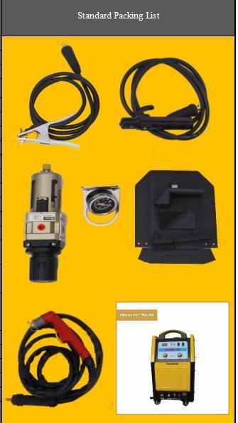 19.5kVA Un-Touch Start System Vertical Electric Arc Customized Standard Plasma Packing Cutter
