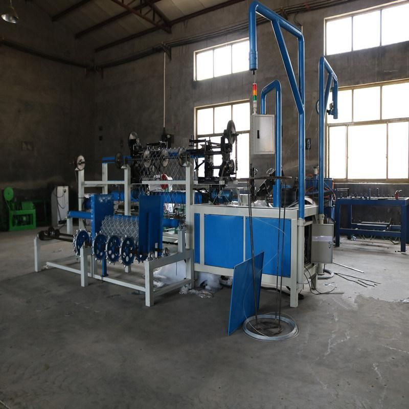 Full Automatic Chain Link Fence Machine for Diamond Mesh