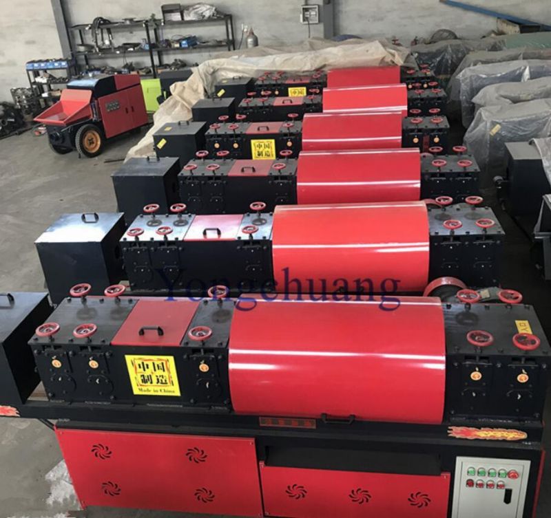 Steel Pipe Straightening Machine with Rust Removal and Painting Function for Scaffolding Tube