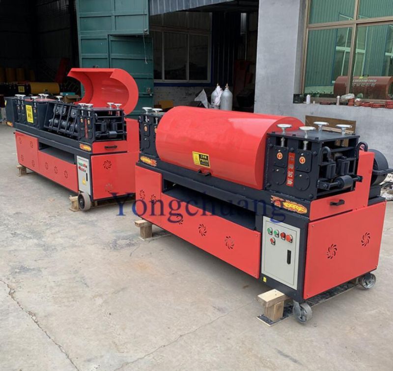 Pipe Straightening Machine with Rust Removing Function