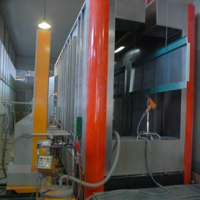 Electrostatic Manual Powder Coating Spray Booth for Fan with ISO