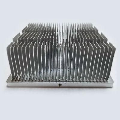 Skived Fin Heat Sink for Svg and Apf and Power and Inverter and Charging Pile and Welding Equipment