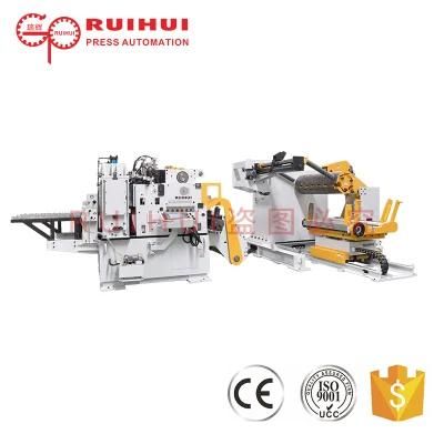 Metal Sheet Straightening Machine Three-in-One Feeder Three-in-One Feeder Saves Space and Is Easy to Understand