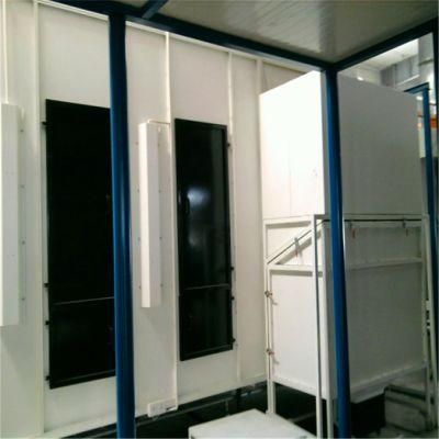 China Electrostatic Manual Powder Coating Spray Booth for Aluminum Profile with ISO/Ce