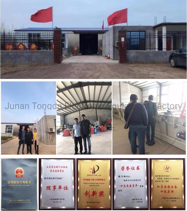 China Auto Barrel Zinc Plating Equipment for Nuts Screw Nails