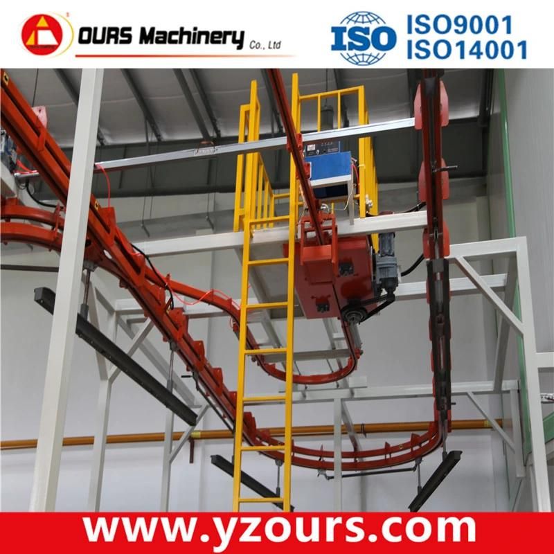 High-Quality Cylinder Painting Equipment in Powder Coating System