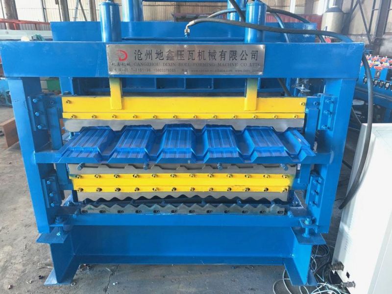 Aluminum Three Layer Metal Roofing Sheet Making Machine Best Price