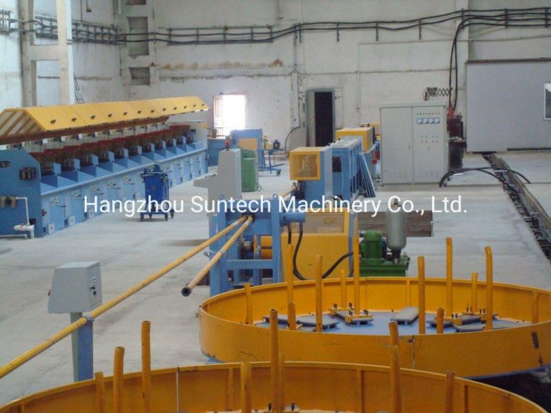 Flat and Ribbed Low Relaxation Pre-Stressed Concrete Wire Lrpc Wire Production Line