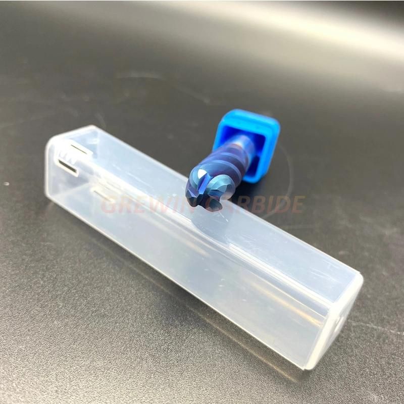 Gw Carbide-Tisin Coating of Carbide Square End Mill Cutter