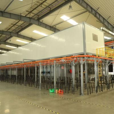 Automatic Liquid/Powder Paint Coating Line for Car Accessory