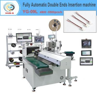 Fully Automatic Wiring Harness Process Machine One End Tin DIP Another End Hous Insertion