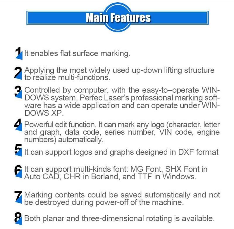 Desktop Touch Screen Metal Nameplates DOT Peen Marking Machine