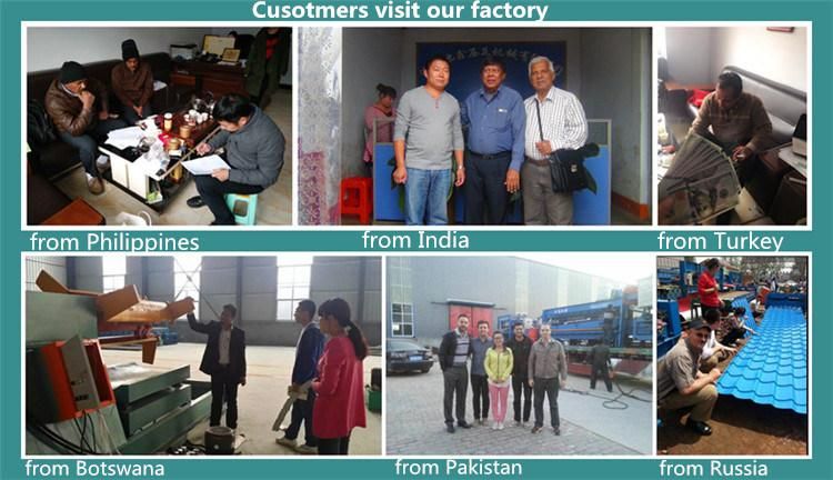 836 Coloured Corrugated Roof Tile Making Machine