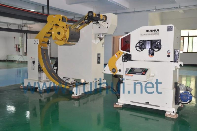 Stainless Steel Coil Decoiler, Straightener, Feeder 3 in 1 Machine