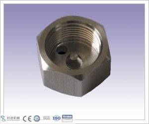 CNC Machining Stainless Steel Cap-Grease Fitting 1&quot;-14 Thread for Valve Part
