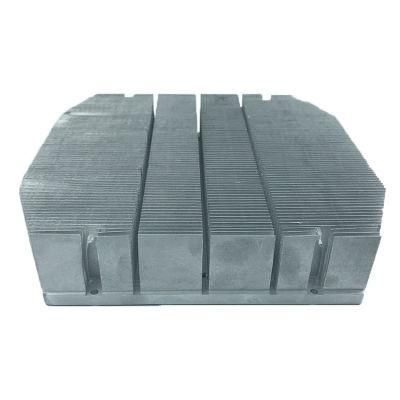 High Power Dense Fin Aluminum Heat Sink for Welding Equipment and Radio Communications and Apf and Power and Svg and Inverter and Electronics