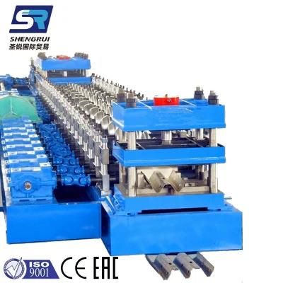 Galvanized Steel Highway Guardrail Roll Forming Machine