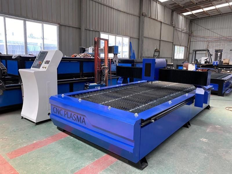 CNC Plasma and Flame Double Head with Rotary Axis Plasma Cutter Metal Cutting Machine